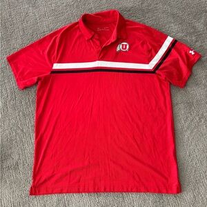 Men’s Utah Utes Red Polo Shirt
